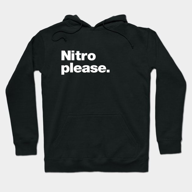 Nitro Please - Top Fuel Drag Racing fan Hoodie by retropetrol